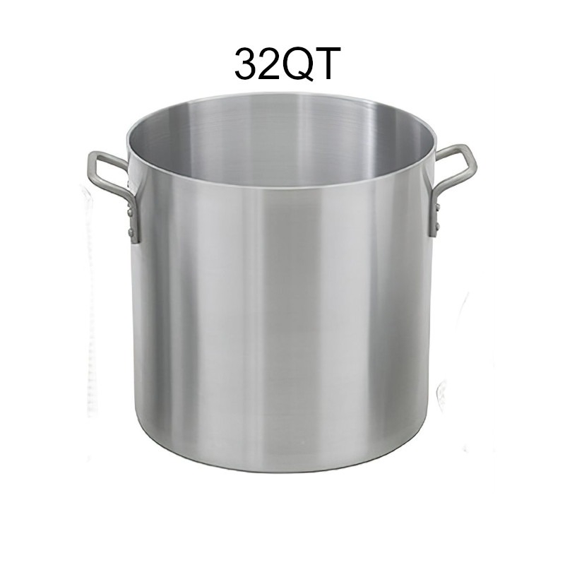 Royal Industries Standard Aluminum Stock Pot W O Lid Qt Chef S