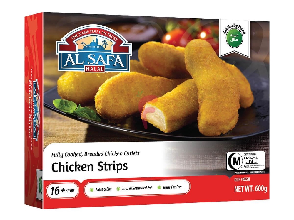 Al Safa ** Chicken Breast Strips, 600g – CHEF's DEPOT