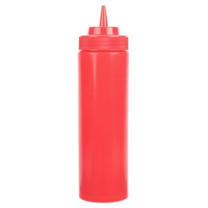 24OZ-RED-SQUEEZE-BOTTLE-WITH-WIDE-MOUTH