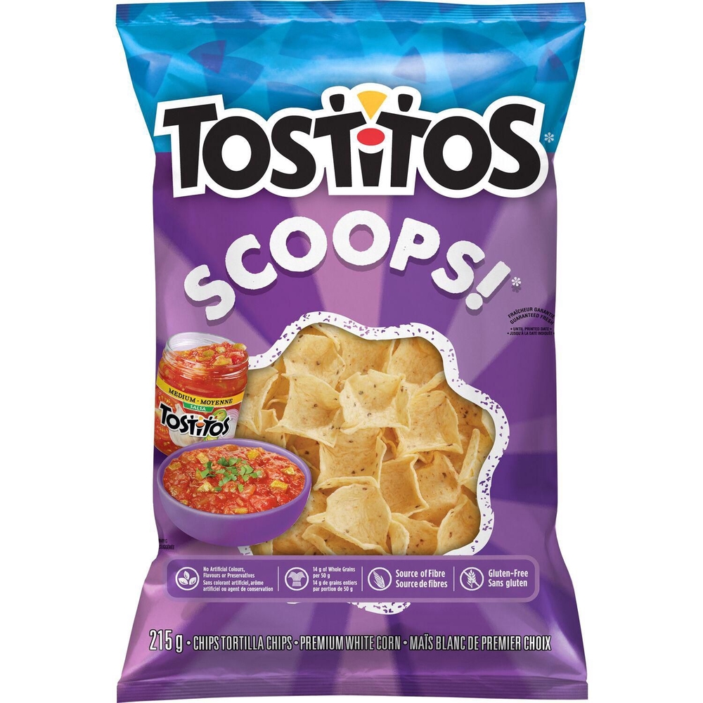 Tostitos ** Scoops Totilla Chips, 215g – CHEF's DEPOT