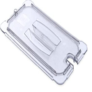 Carlisle-StorPlus-Univ-Lid-Food-Pan-PC-Handled-Notched-3th-Size