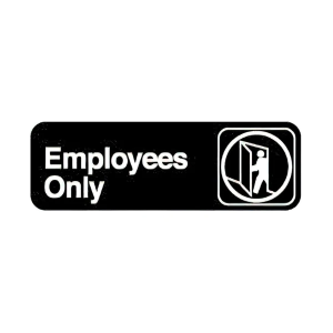 Royal-Industries-Employess-Only-signage