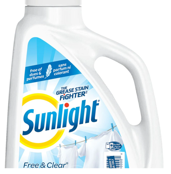 Sunlight ** Laundry Detergent, Fresh&Clear, 32 Loads, 1.28L CHEF's DEPOT