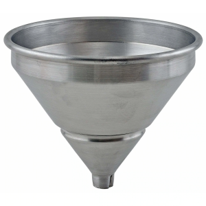 Winco-Spun-Aluminum-Funnel-1-Pt-with-Strainer-5-25-Dia-x-5-25-H