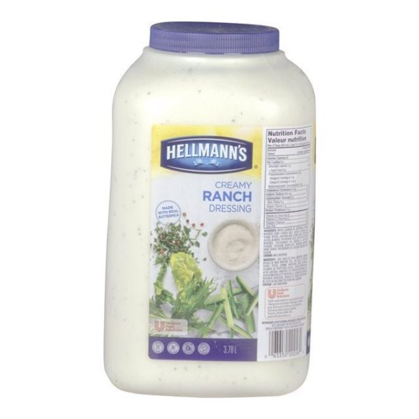 Hellmann’s ** 3.78L Creamy Ranch Dressing – CHEF's DEPOT