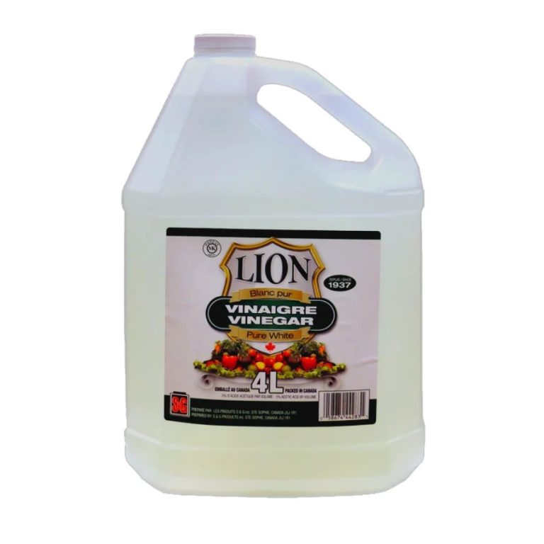 Lion ** Pure White Vinegar, 4L CHEF's DEPOT