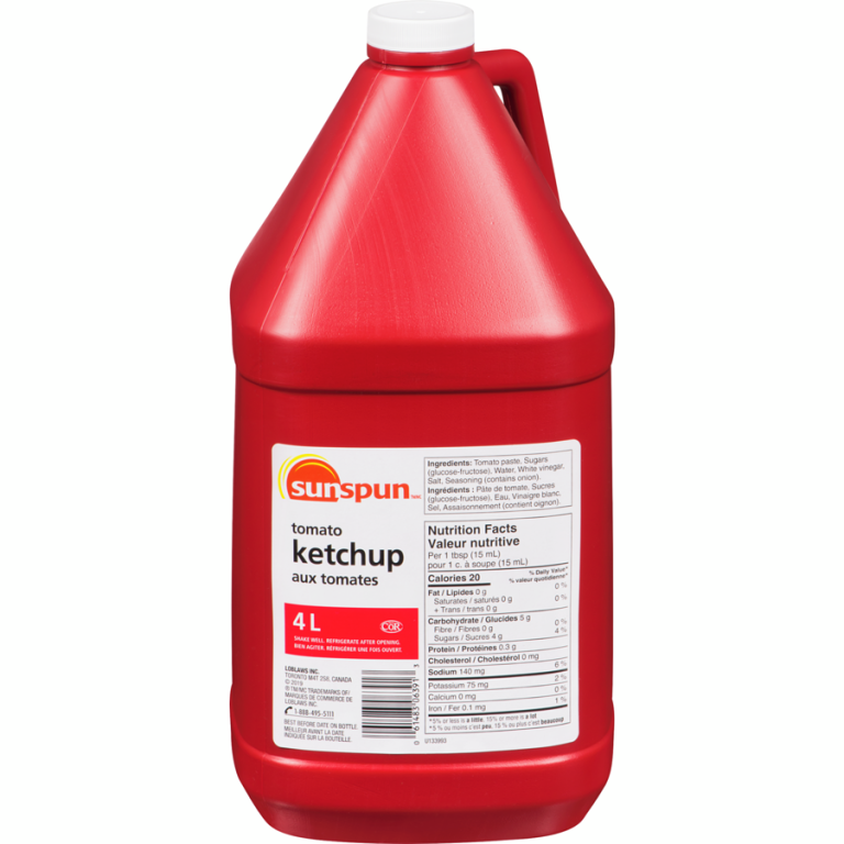 SUNSPUN ** Ketchup, 4L CHEF's DEPOT