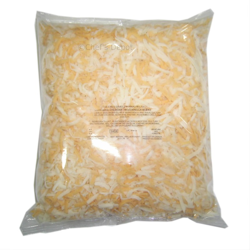 Salerno ** Shredded Cheddar & Mozzarella Blend, 2.5kg (230414