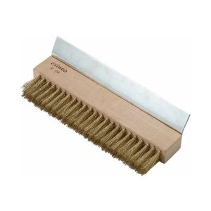 Winco-Pizza-Oven-Brush-Head-Brass-Bristles-ScraperWithout-Handle