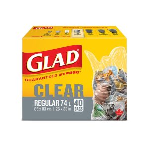 glad-Clear-Regular-74L-Bags-40ct
