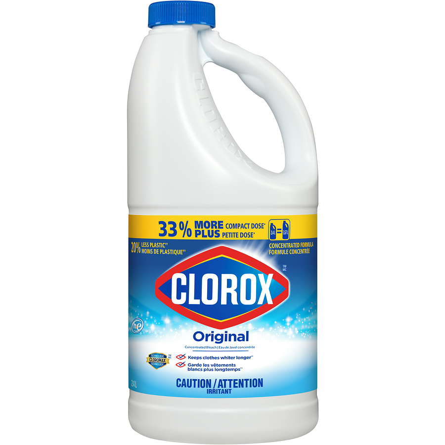 Clorox **original Concentrated Bleach, 2.4l – Chef's Depot