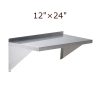 EFI-Stainless-Steel-Wall-Mounted-Shelf-12x24