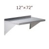 EFI-Stainless-Steel-Wall-Mounted-Shelf-12x72