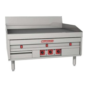 MKE-60-inches-4-Open-Burners-Replace-4-Open-Top-Burner-24-inches-Thermostatic-Griddle-Plate-12-inches-Hot-Top-Plate-Each