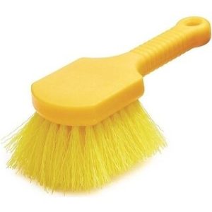Rubbermaid-FG9B2900YEL-Plastic-Handle-Utility-Brush-8-Yellow
