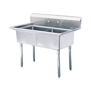 Two-Compartment-Sink18-x-18No-drain-board