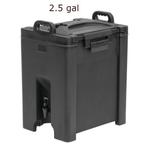 carlisle-Cateraide-XT-Insulated-Beverage-Server-2-5-Gal-Black