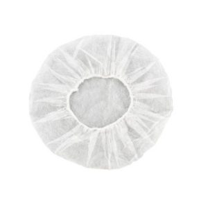 safety-zone-White-Bouffant-Caps-24-100pcs