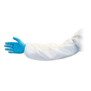 safety-zone-White-Polyethylene-Sleeve-18-inches-100pcs
