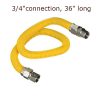 vision-Easyflex-Gas-Link-PVC-Yellow-Coated-0-75-inch-36-inch-long