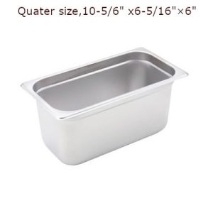 winco-Steam-Table-Pan-25GA-Anti-Jamming-Quater-Size-10x6x6