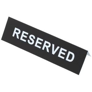 Royal-Industries-Plastic-Reserved-Sign-Black-with-White-Lettering-signage