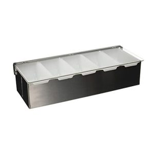 Winco-Condiment-Holder-SS-5-Compartments-Box