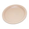 carlisle-Polycarbonate-Narrow-Rim-Plate-7-25-inches-Tan-Color