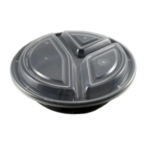 LR-9inch-3-Compartment-Round-Container-48oz-Combo-JR-348-150-Sets