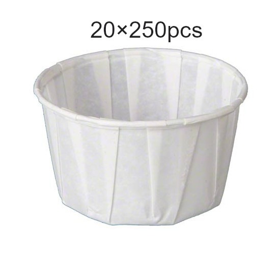 Genpak ** Paper Portion Cups 31/4oz (F325), 20x250pcs CHEF's DEPOT