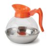royal-industires-Decanter-Lower-Glass-with-Orange-Handle-64-oz