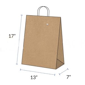 sac-frontenac-Kraft-Bags-With-Handle-13x7x17-250-pcs
