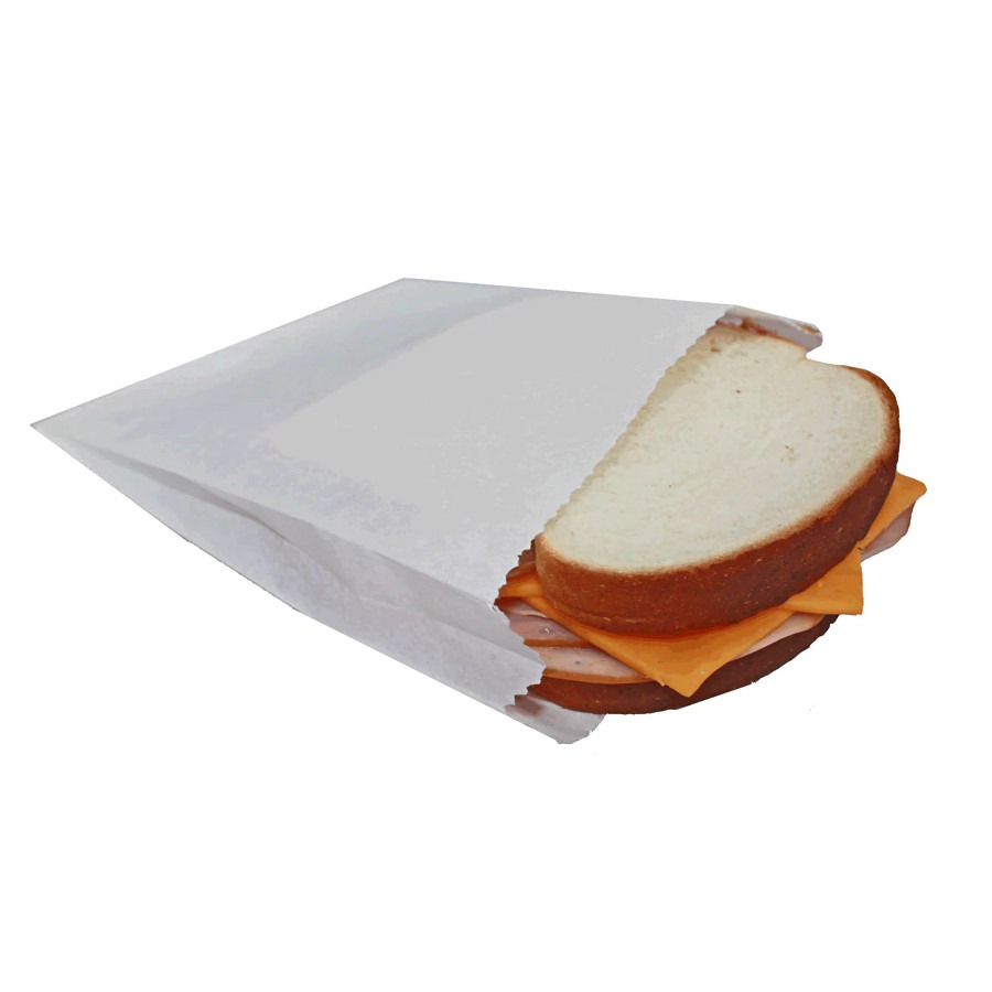 Sac Frontenac ** Jumbo Greaseproof Sandwich Bags, 6″x2″x9″, 1000pcs CHEF's DEPOT