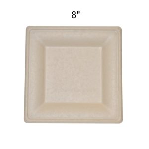 Chartland-8inch-Bagasse-square-Plate-50-pcs