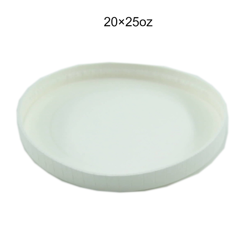 Rightfit ** Compostable lids for Soup Containers Fits 8,12&16oz, 20×25