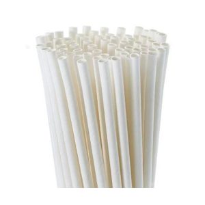 stone-8inch-White-Milkshake-Paper-Straws-500pc