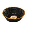 magnum-Woven-Basket-Black-Vinyl-Round-8-inch-Dx2-5-inch-deep