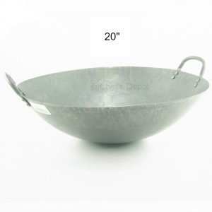 KWH-20inch-Hand-Made-Steel-Wok-with-2-handles