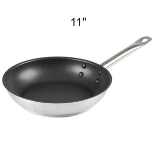 winco-11-inch-SS-Fry-Pan-Non-Stick