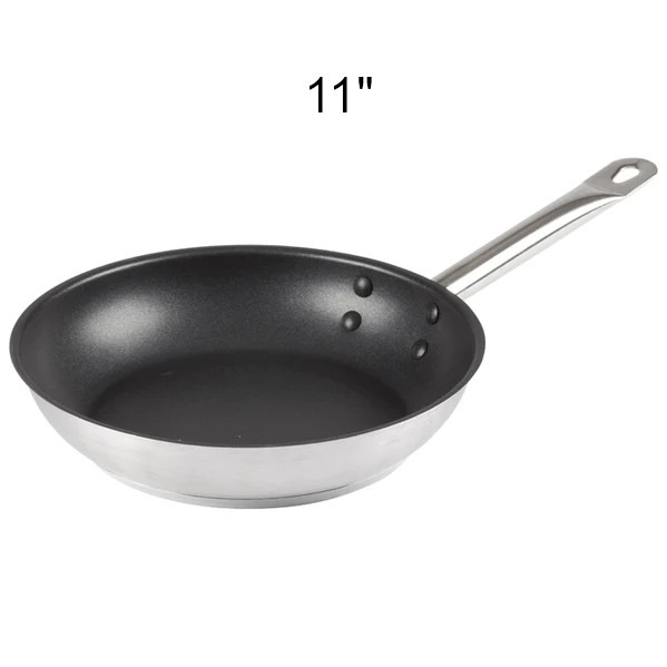 winco-11-inch-SS-Fry-Pan-Non-Stick winco-11-inch-SS-Fry-Pan-Non-Stick