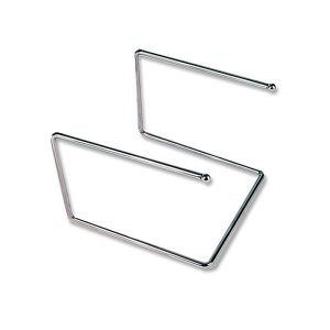Royal-Industries-Pizza-tray-table-stand-Chrome-Plated-Heavy-Wire-9x8x7-inch