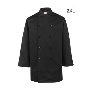 Spirito-Black-Chef-Jacket-2XL