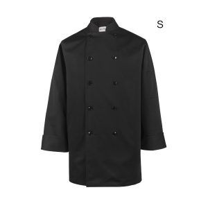 Spirito-Black-Chef-Jacket-S