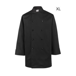 Spirito-Black-Chef-Jacket-XL