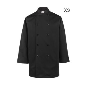 Spirito-Black-Chef-Jacket-XS
