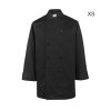 Spirito-Chef-Jacket-with-Vent-Black-LS-XS