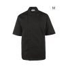 Spirito-Chef-Jacket-with-Vent-Black-SS-M