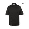Spirito-Chef-Jacket-with-Vent-Black-SS-XS