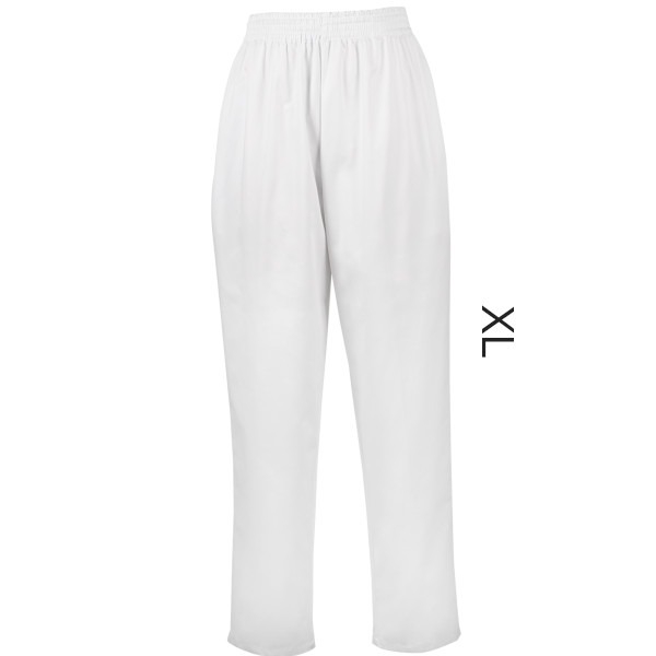 Spirito ** White Chef Pants “XL”, Each – CHEF's DEPOT