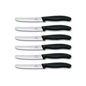 Steak-Sets-Polypropylene-Handles-46558-6-Piece-Set-4-5inch-rountd-tip